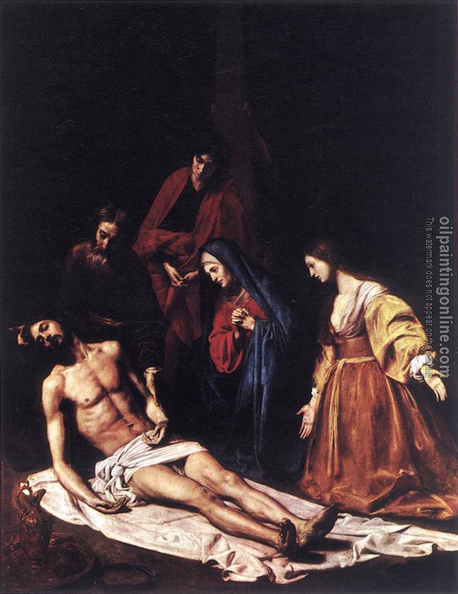 Tournier, Nicolas - Entombment